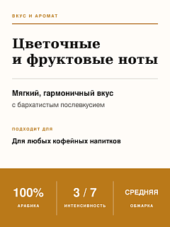 Кофе в зернах O'ccaffe Crema e Aroma 100% Arabica