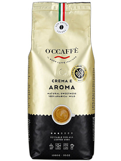 Кофе в зернах O'ccaffe Crema e Aroma 100% Arabica