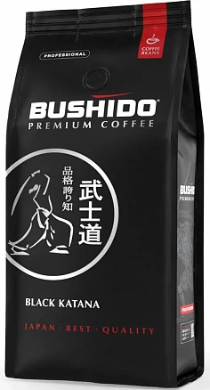 Кофе в зернах Bushido Black Katana