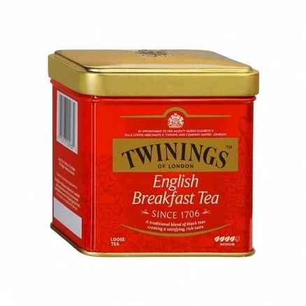Чай Twinings English Breakfast черный мелколистовой 100 г