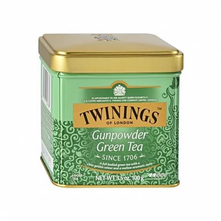 Чай Twinings Gunpowder зеленый крупнолистовой 100 г