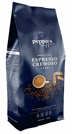 Кофе в зернах Peppo's Espresso Cremoso
